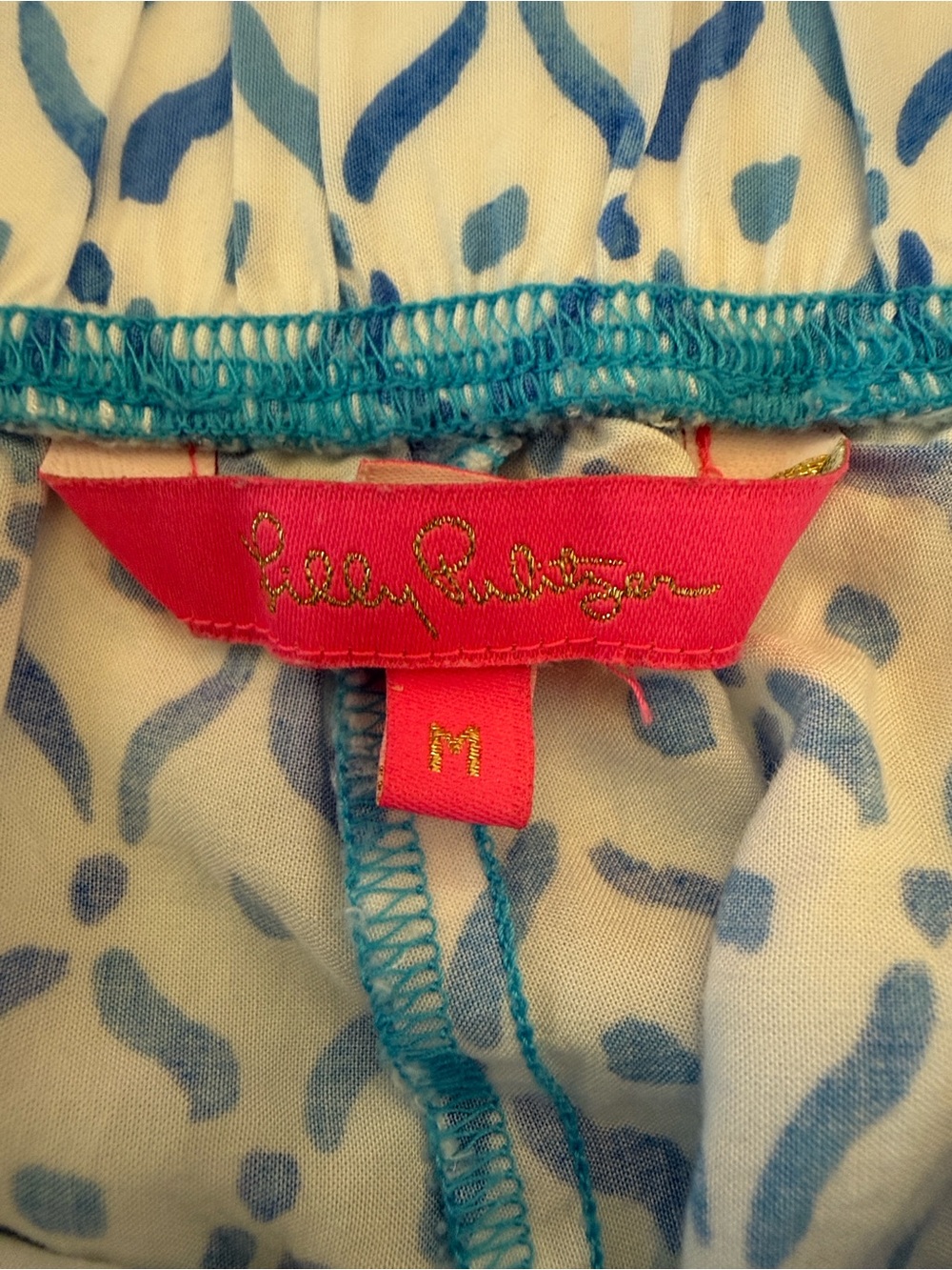 Lilly Pulitzer Womens Bal Harbour Palazzo Pants Multicolor Size Medium - Picture 3 of 8